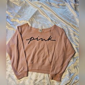 Pink Graphic Sweatshirt